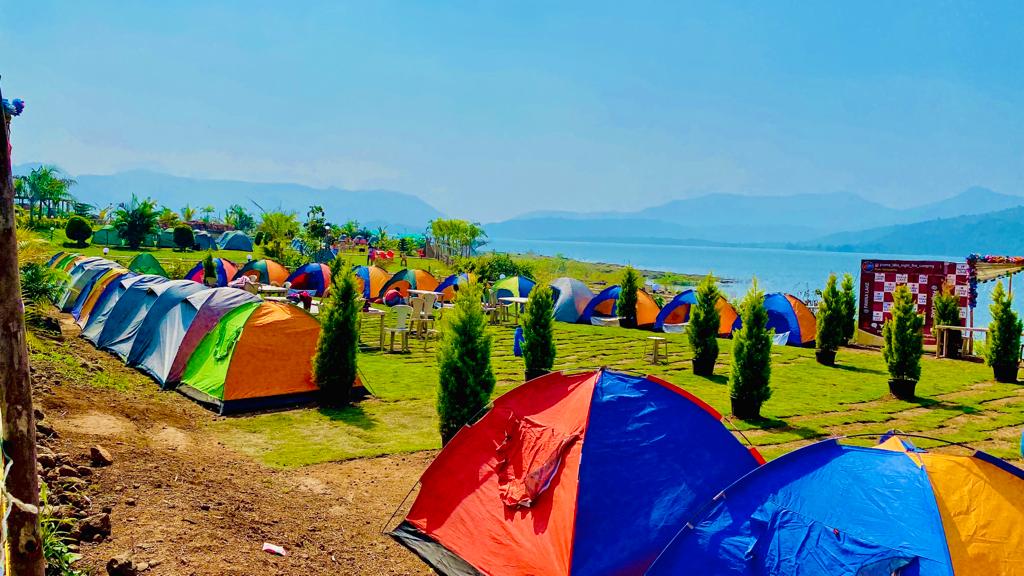 Pawana lake side Camping
